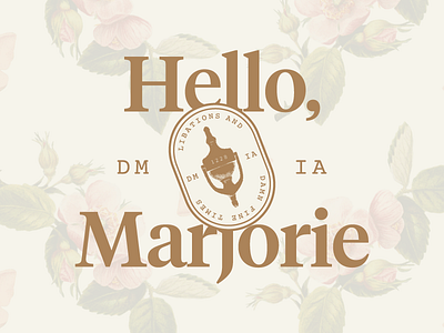 Hello, Marjorie