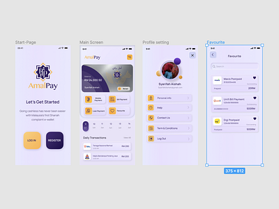 Neumorphic Style Banking App