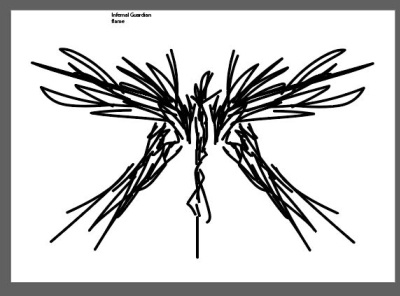 Infernal Guardian art dark design illustration wingmaker