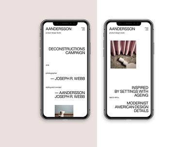aandersoon concept minimalism mobile redesign ui uidesign web webconcept webdesign website вебсайт