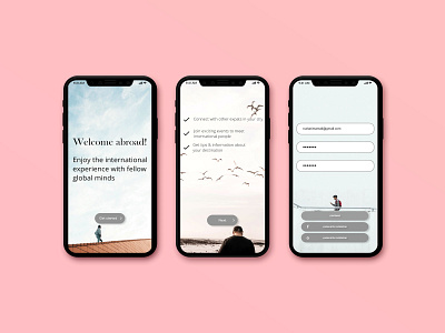 IPhone X Sign up Page adobexd app appdesign dailyui icon type typography ui uidesign ux