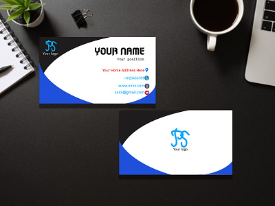 Business card mockup