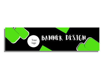 Black art bord Banner Design banner banner ad banner ads banner design banners