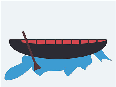 Boat art boat boat design boat logo illustration art illustrator