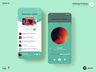 UI DESIGN FOR MOBILE MUSIC APP