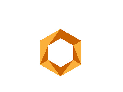 polygon logo illustration logo vector