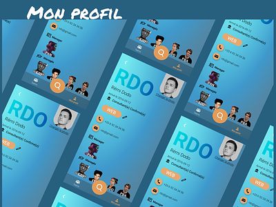Mobile App | Update your profile
