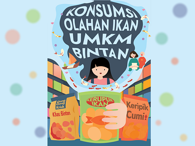 Konsumsi Olahan Ikan UMKM Bintan design graphic design illustration