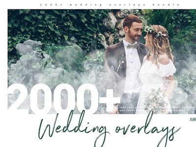 2000+ wedding overlays - InventActions.com