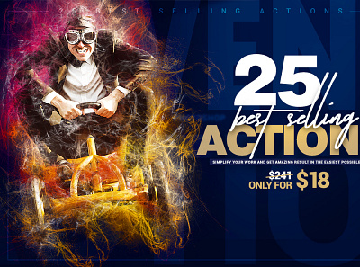 25 Best Selling Actions - InventActions.com action actions adobe before after best best design bestdeal cheap deal design designs easy graphic howto lightroom person photo photoshop premium presets