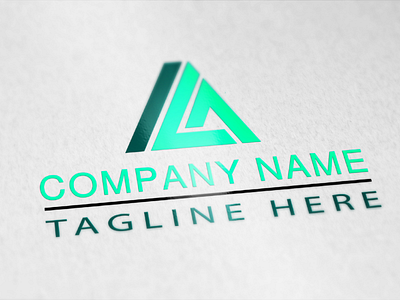 Simple Logo For Business illustration letter logo vector