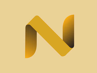 N type Logo Design design illustration illustrator letter letter design logo logo design sign typography vector