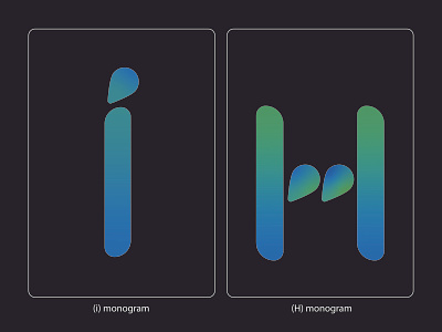 I and H monogram desinger graphicdesign h letter logo h logo h monogram i logo i monogram letter monogram logo logo design logodesign monogram monogram logo