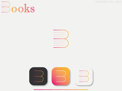 Book Logo Design Concept