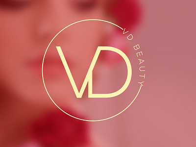 VD beauty product branding creative logo creative logo design customlogo design illustration logo minimal vector