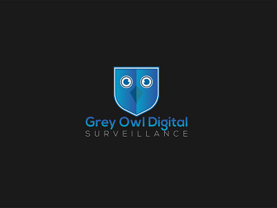 Owl Digital branding creative logo design digital icon illustration logo owl vector