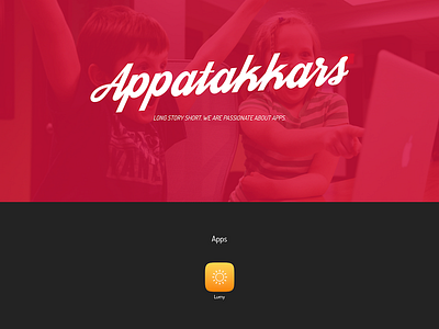 Appatakkars Website app css3 ios ipad iphone parallax responsive website