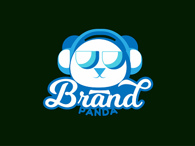 Brand Panda business logo design brand logo brand panda business logo design business logo creative logo dj logo logo maker logodesign mascot logo music music brand logo panda panda hearing logo panda logo professional logo typography logo