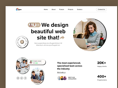 Digital Agency Landing Page