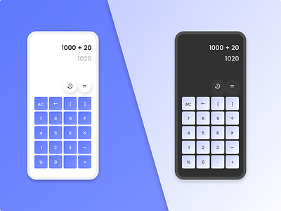 DailyUI004 - Calculator