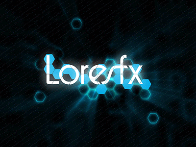 Loresfx Rebrand 2d animation hexagon rebrand
