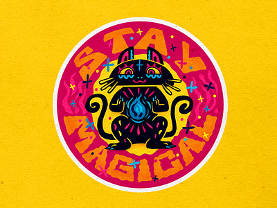 Stay Magical branding cmyk culture design icons illustration inkbyteatwork mexican modern vector