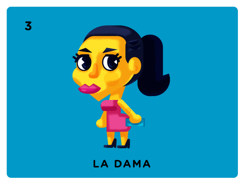 3 la dama by inkbyte studios on dribbble 3 la dama by inkbyte studios on dribbble