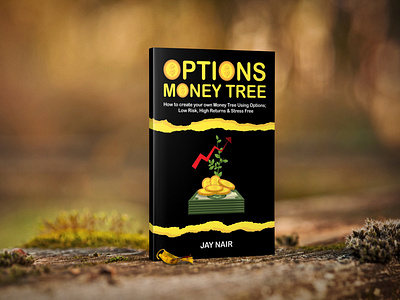 Options Money Tree Book Cover bookcoverdesign bookdesign branding cover ebookcover graphicdesign illustration pdfcover story book uniquebookcover