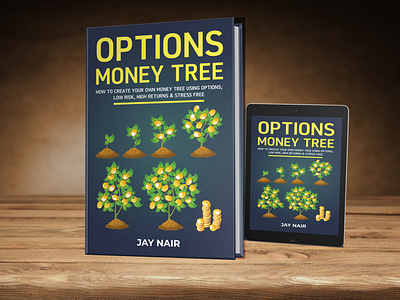 Options Money Tree Book Cover bookcoverdesign bookdesign branding ebookcover graphicdesign illustration pdfcover story book typography uniquebookcover