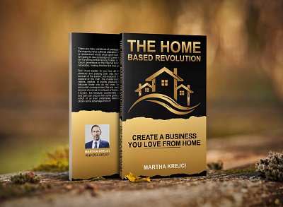 The Home based Revolution Book Cover bookcoverdesign bookdesign branding cover ebookcover graphicdesign illustration kindlebookcover pdfcover uniquebookcover