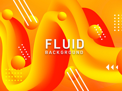 Creative Abstract Fluid Background graphics design