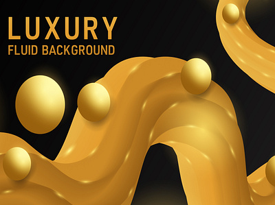 Modern Luxury Fluid Background Design graphics design
