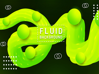 Creative Abstract Fluid Background graphics design
