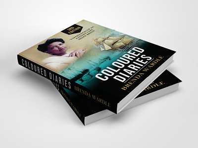 Book Cover Design - COLOURED DIARIES albumcover amazonkdp audiobook book bookcoverdesign bookdesign coloureddiaries designernozrul ebookcover graphicdesign hardcover illustration ingramspark kindlecover lulu paperback pdfcover photoshop printbookcover uniquebookcover