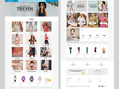 Womens Fashion Landing Page