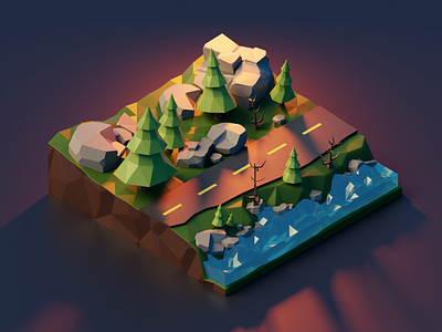 Low Poly Forest