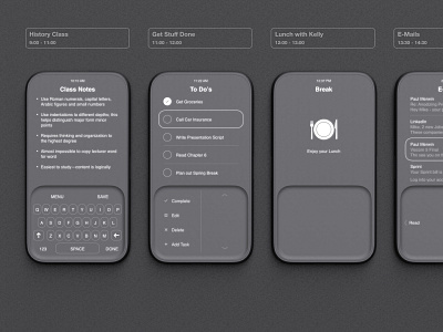 Mono - A Phone for Mono-Tasking app branding design industrialdesign interface logo minimal ui ux