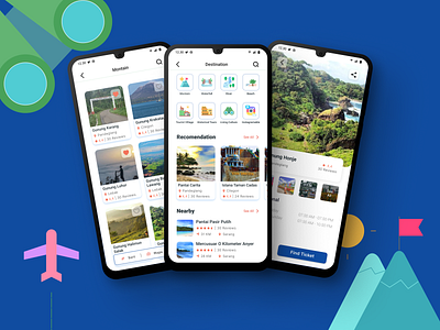 Travel App app branding ui uidesign ux ux design