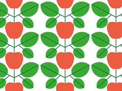 Apples apple editorial icon illustration nature pattern vector