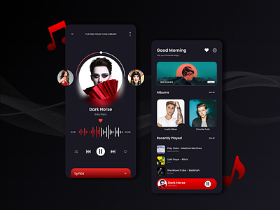 Music App Design