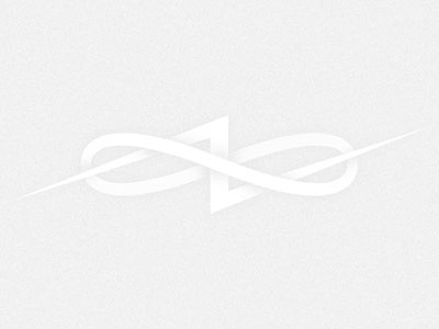 Spark bolt icon illustration infinity lightning logo spark vector