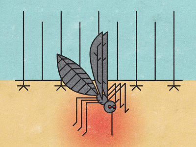 Skeeter illustration mosquito skeeter vector