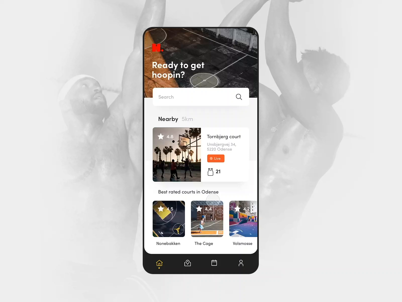 Basketball App Interaction 🏀 by Rokas Skeivys on Dribbble