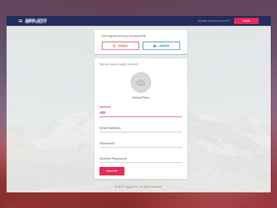 Material Login Screen after effects animated interface gif india interaction material design web material login mograph motion graphics ux design