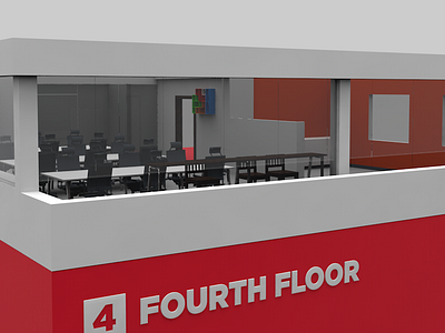 Sneak peek of an upcoming project! 3d 3d office 3d render cinema 4d modelling office render