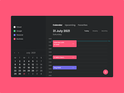 Daily UI #071  - Schedule