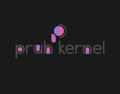 Android Custom kernel logo design flat icon logo minimal typography