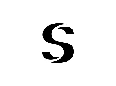 salvador sanchez monogram branding design flat icon logo minimal symbol typography ui ux web