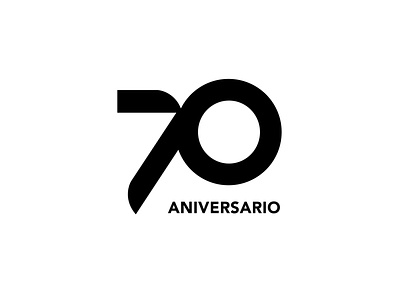 70th anniversary logo