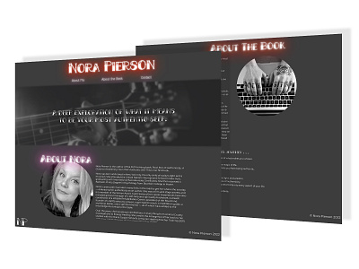 Nora Pierson/rockstaroflove.com branding graphic design ui web